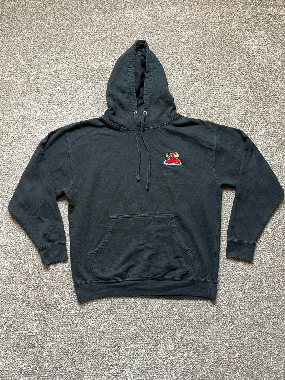 VTG 00’s / Y2K Toy Machine Skateboards Black Pullover Hoodie